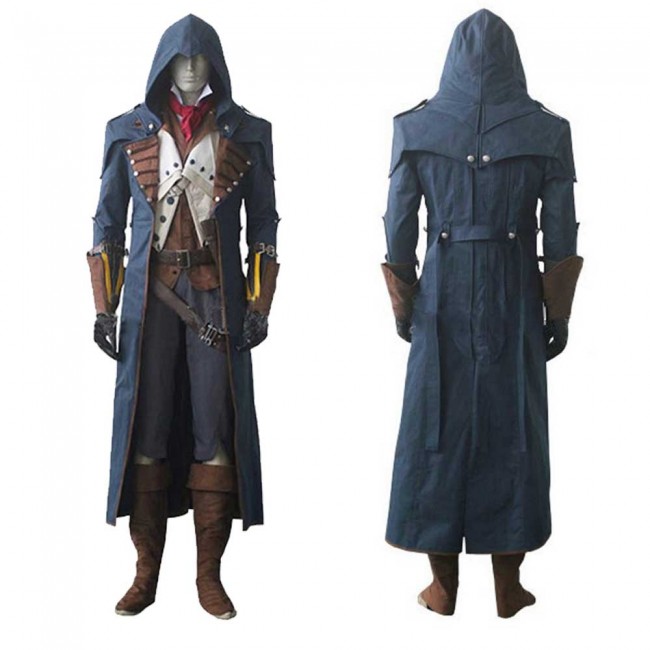Assassin S Creed Unity Arno Victor Dorian Grey Halloween Cosplay Costume
