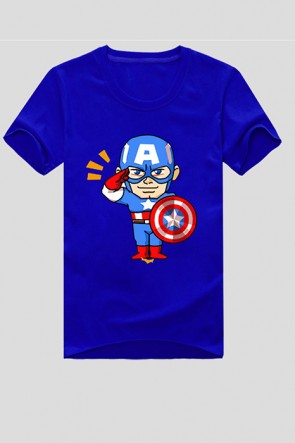 Captain America Man's Short Sleeve Special T-Shirt MC00212