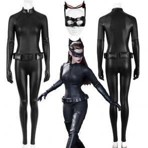 The Dark Knight Rises Catwoman Selina Kyle Halloween Cosplay Costume