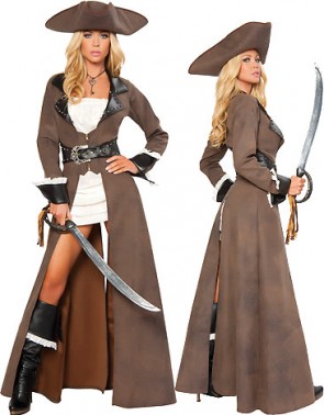 New Arrival Pirates Halloween Costumes Of The Caribbean Horsewoman Cosplay  MC0069