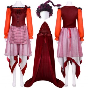 Mary Sanderson Hocus Pocus 2 Dress Halloween Cosplay Costume