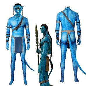 Avatar 2 The Way Of Water Jake Sully Halloween Cosplay Costume