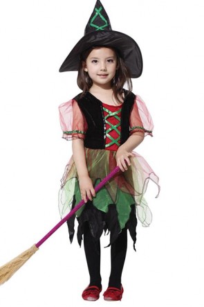 Halloween Party Costume Witch For Children FHC00345