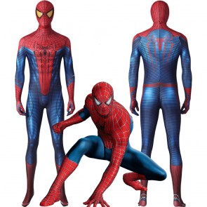 The Amazing Spider-Man Peter Parker Jumpsuit Halloween Cosplay Costume