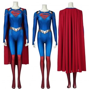 TV Supergirl Kara Zor-El Cosplay Halloween Costume